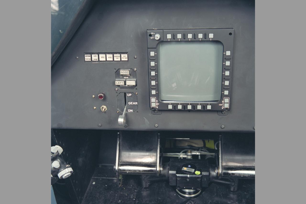 Lockheed JSF (Joint Strike Fighter) Project: VMS F-Cab close up of screen