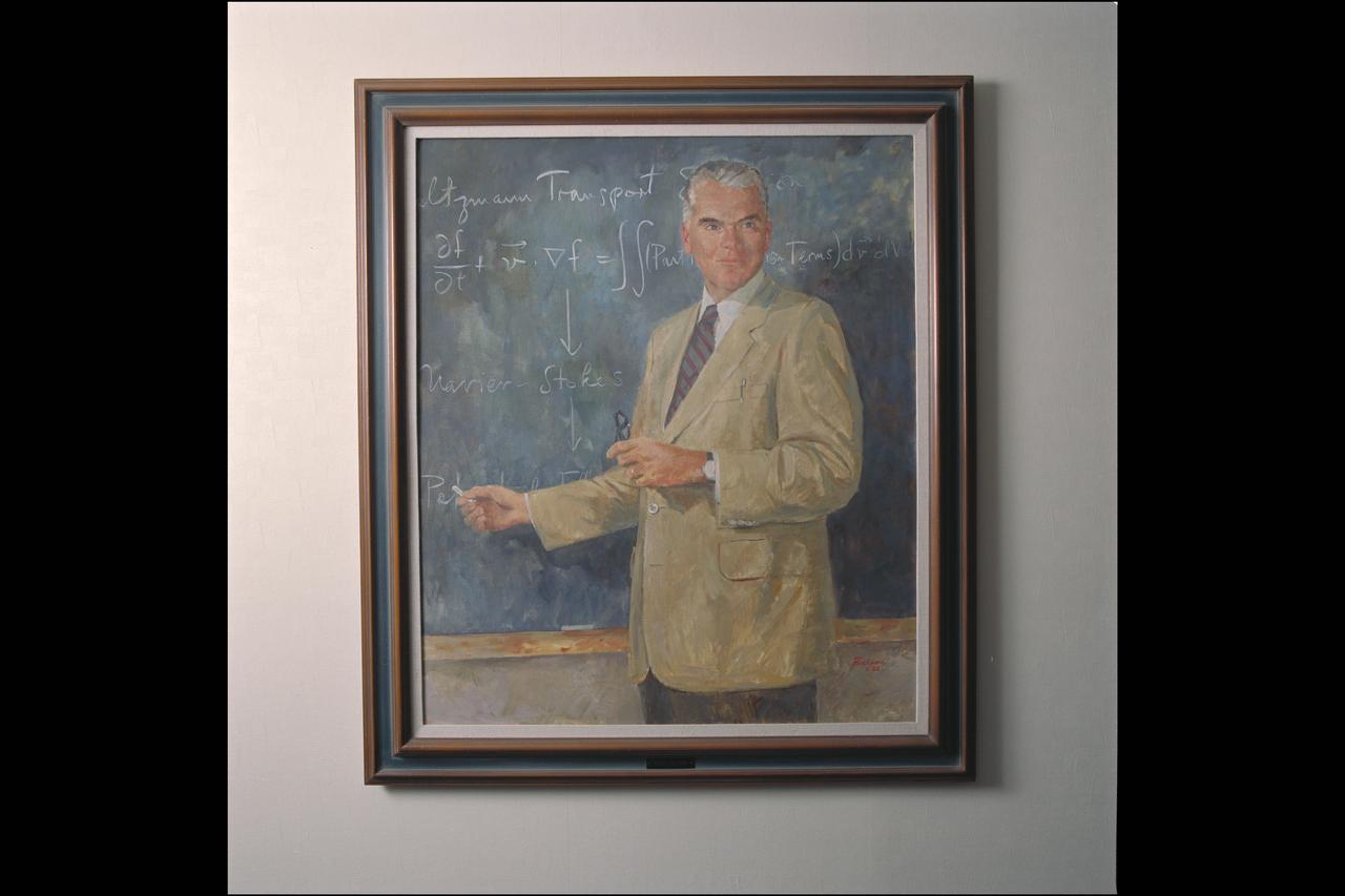 Oil Portrait: Hans Mark, Ames Director from 1969 to 1978