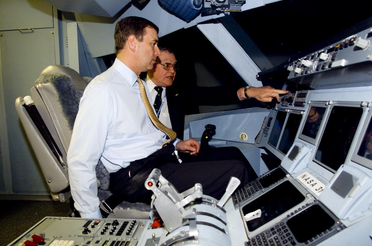 British royalty visits Ames; Prince Andrew, Duke of York on tour in CVSRF