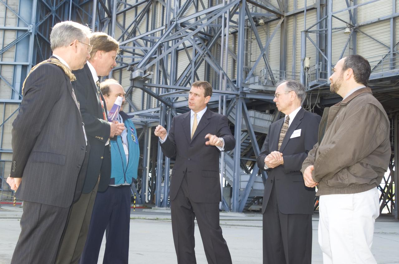 British royalty visits Ames; Prince Andrew, Duke of York on tour