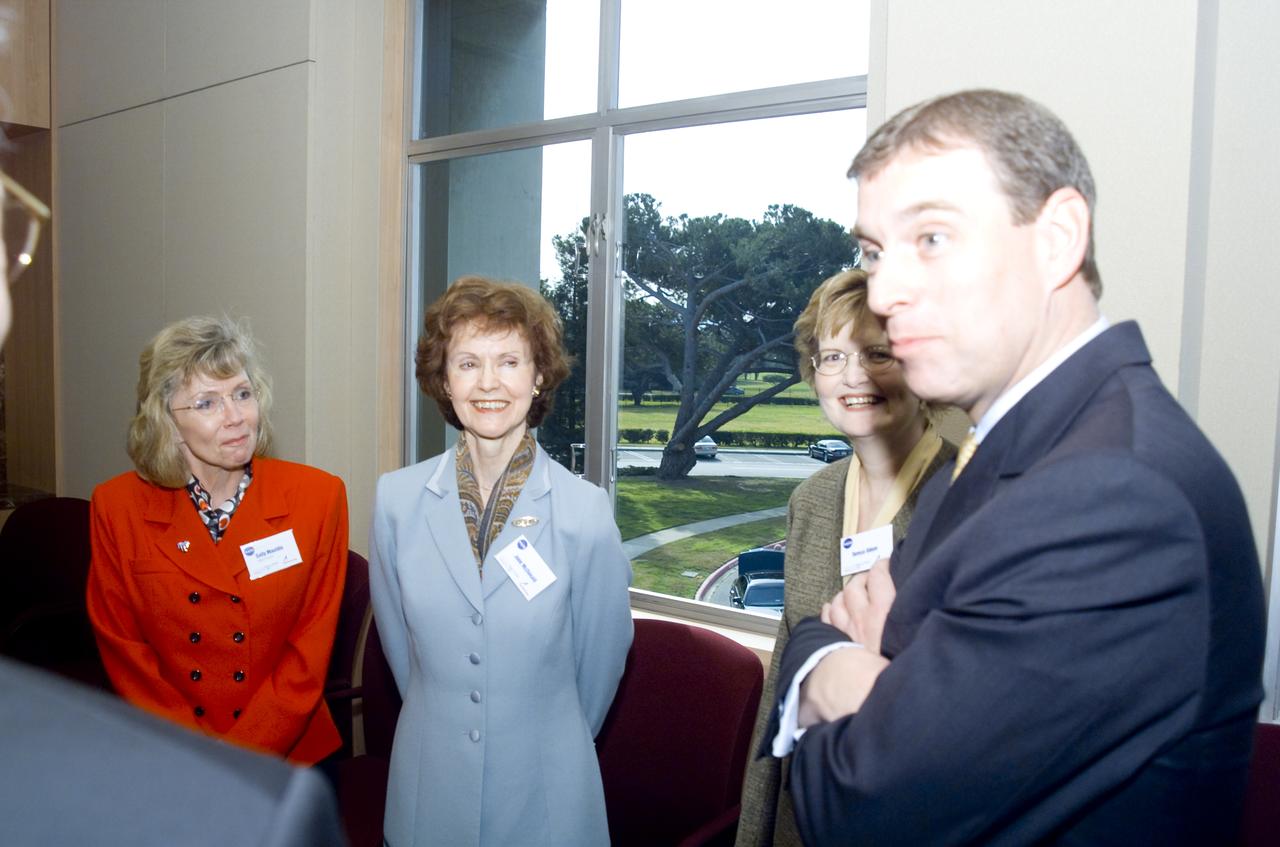 British royalty visits Ames; Prince Andrew, Duke of York on tour