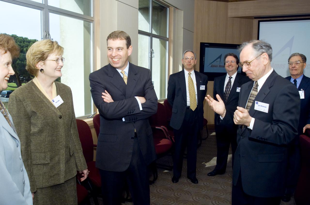 British royalty visits Ames; Prince Andrew, Duke of York on tour