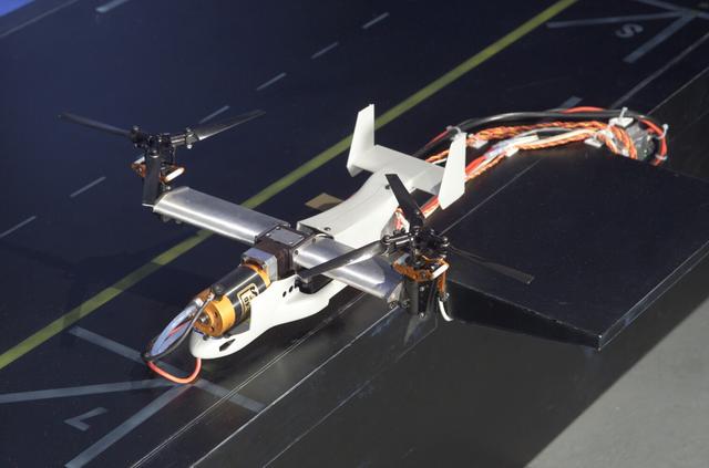 VSHAIP test in 7x10ft#1 W.T. (multiple model configruations) V-22 helicopter shipboard aerodynamic interaction program: Osprey with V-22 blades