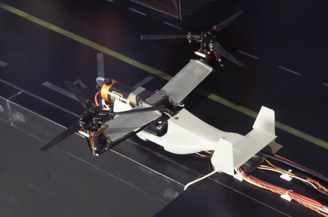 VSHAIP test in 7x10ft#1 W.T. (multiple model configruations) V-22 helicopter shipboard aerodynamic interaction program: Osprey V-22 blades