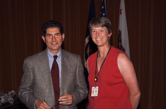 Technology Infusion Award (Code I) 'Golden Fish' presented by Steve Zornitzer to Ja