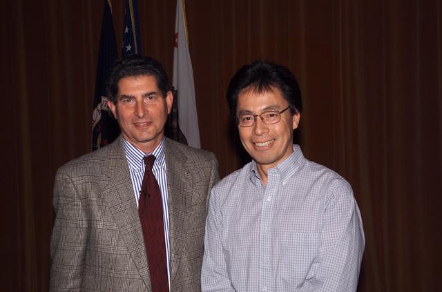 Technology Infusion Award (Code I) 'Golden Fish' presented by Steve Zornitzer to Ja