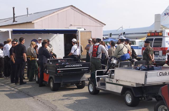 Airshow hosted by Moffett Federal Airfield
