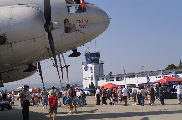 Airshow hosted by Moffett Federal Airfield