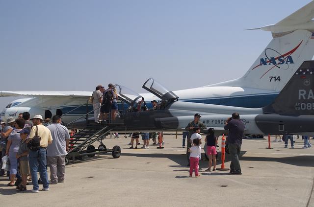 Airshow hosted by Moffett Federal Airfield