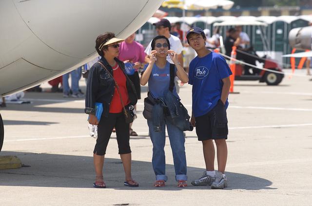 Airshow hosted by Moffett Federal Airfield