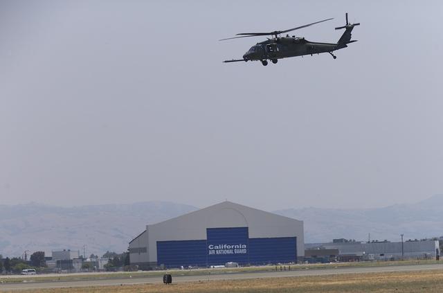 Airshow hosted by Moffett Federal Airfield