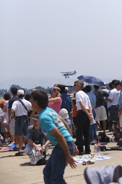 Airshow hosted by Moffett Federal Airfield