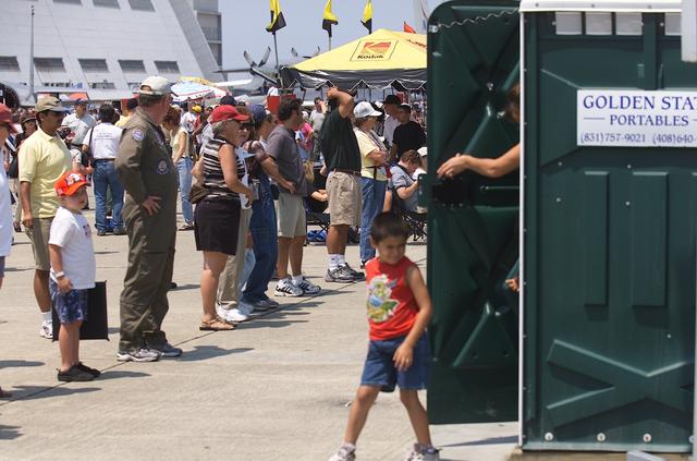 Airshow hosted by Moffett Federal Airfield