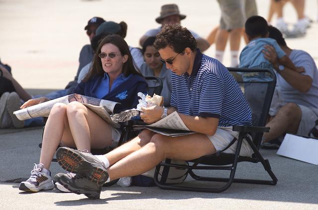 Airshow hosted by Moffett Federal Airfield