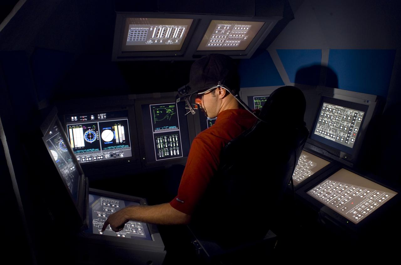 ISIS (Intelligent Spacecraft Interface Systems) Laboratory - Eric Colburn (test subject)