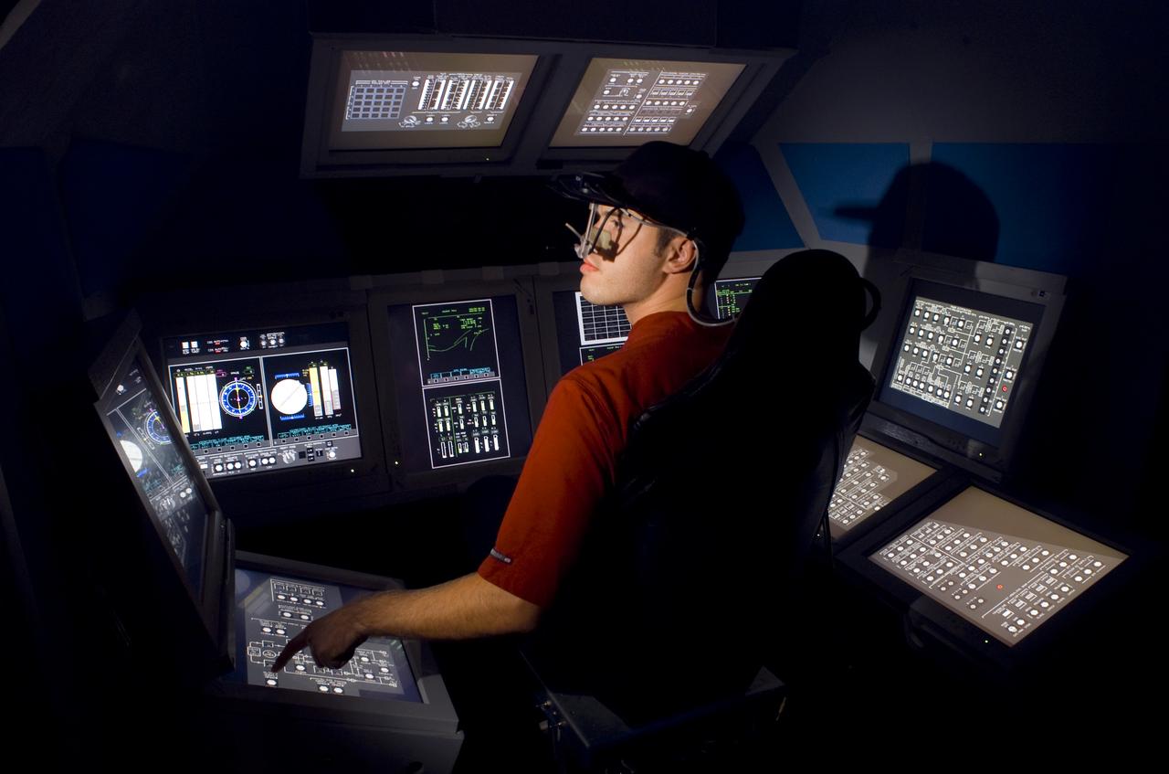 ISIS (Intelligent Spacecraft Interface Systems) Laboratory - Eric Colburn (test subject)