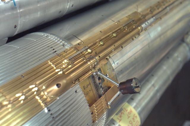 3% Space Shuttle Model preparation in Ames Machine Shop for Return to flight test to be run in the Ames 9X7ft wind tunnel test T97-0131 (IA-700B)