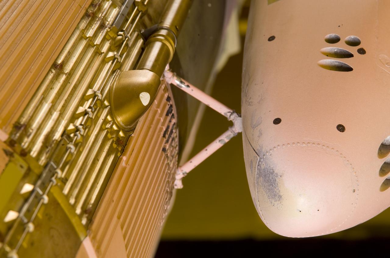 3% Space Shuttle Model Testing for Return to flight in the Ames 9X7ft wind tunnel test T97-0131 (IA-700B) with pressure sensitive paint