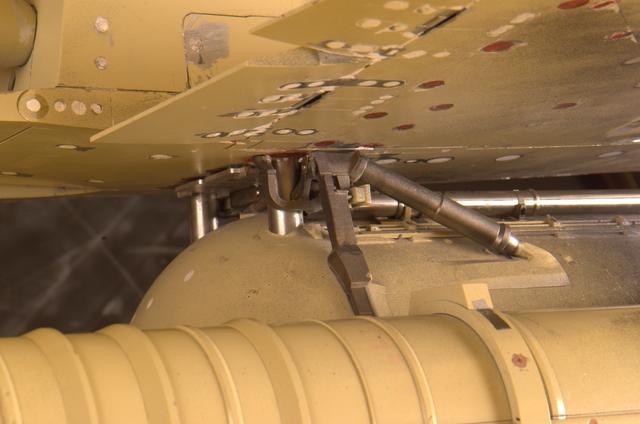 3% Space Shuttle Model Testing for Return to flight in the Ames 9X7ft wind tunnel test T97-0131 (IA-700B) with pressure sensitive paint