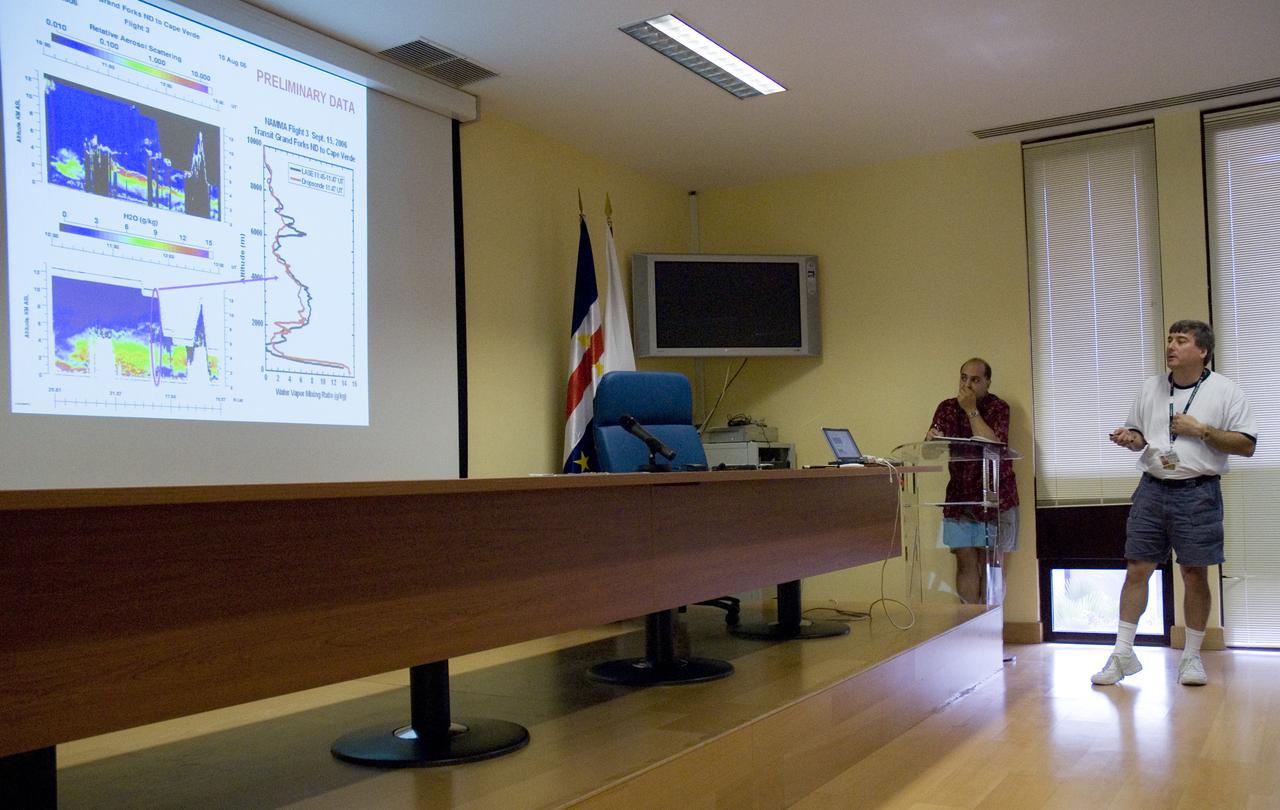 NASA African Monsoon Multidisciplinary Analyses (NAMMA) DC-8 deployment to Cape Verde, Sal island, Africa