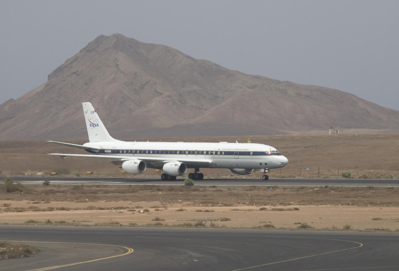 NASA African Monsoon Multidisciplinary Analyses (NAMMA) DC-8 deployment to Cape Verde, Sal island, Africa