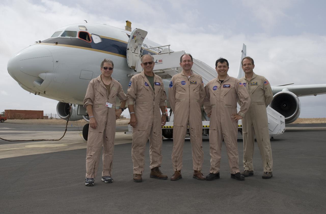 NASA African Monsoon Multidisciplinary Analyses (NAMMA) DC-8 deployment to Cape Verde, Sal island, Africa