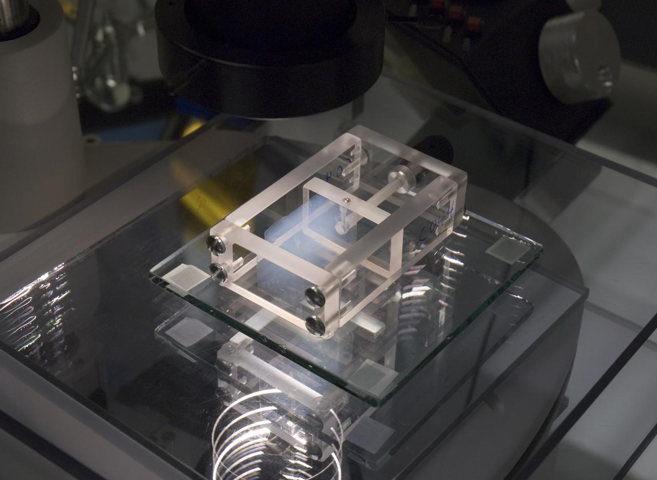 Stardust sample analysis @ UC Berkeley clean room  with Dr Scott Sandford, NASA Ames Astrophysicist - mission samples provided to UC Berkeley for analysis by NASA