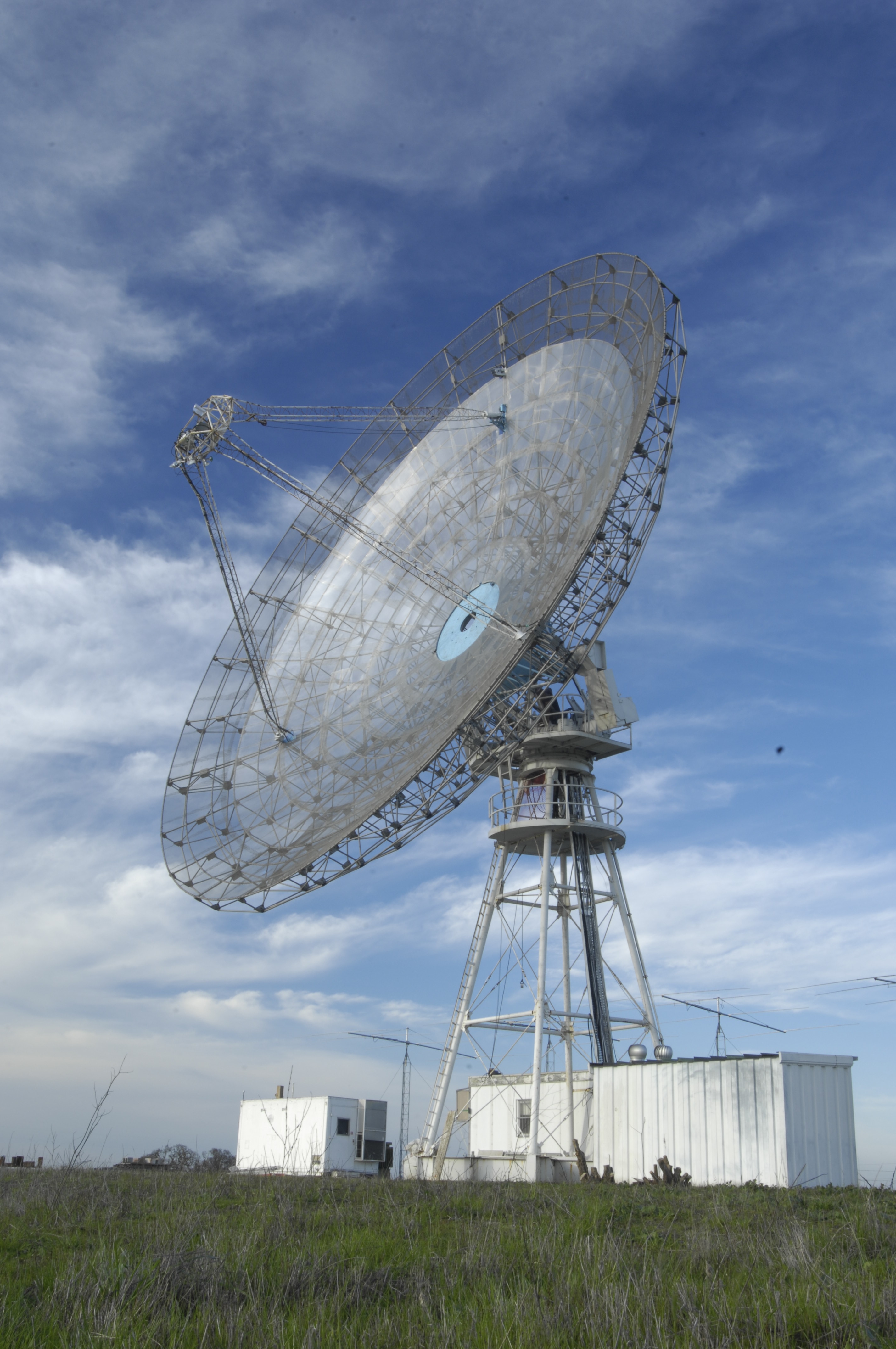 GeneSat tracking dish at Stanford University in Northern California