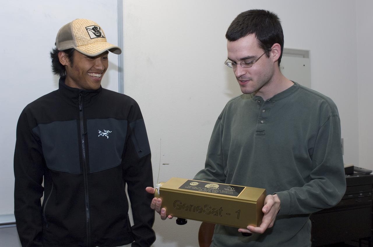 Handover of GeneSat 1 from NASA to Santa Clara University event