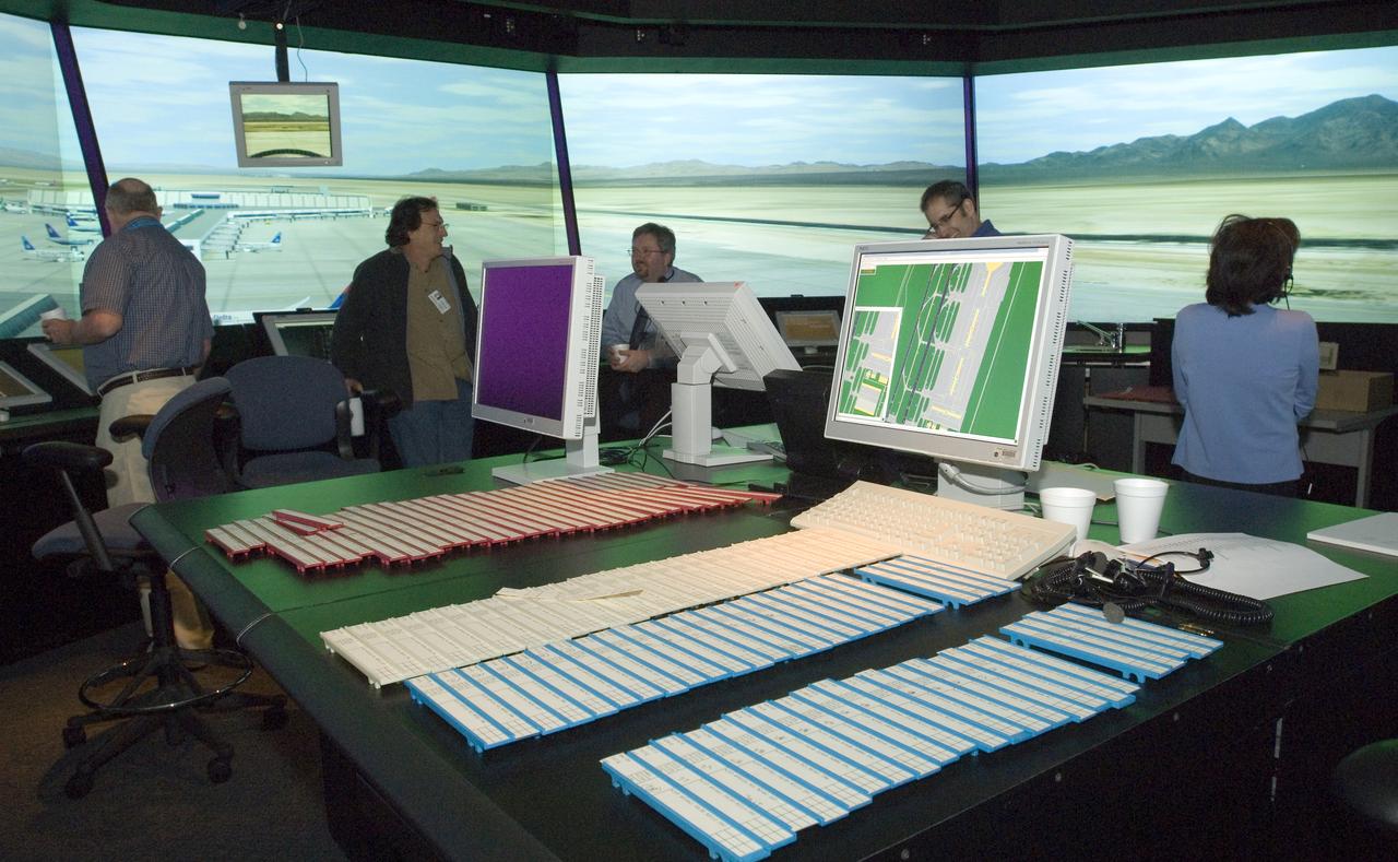 IVAAAN Simulation project (Ivanpah Valley Airfield Alternative Analysis: Las Vegas) @ Ames FFC Simulator facility