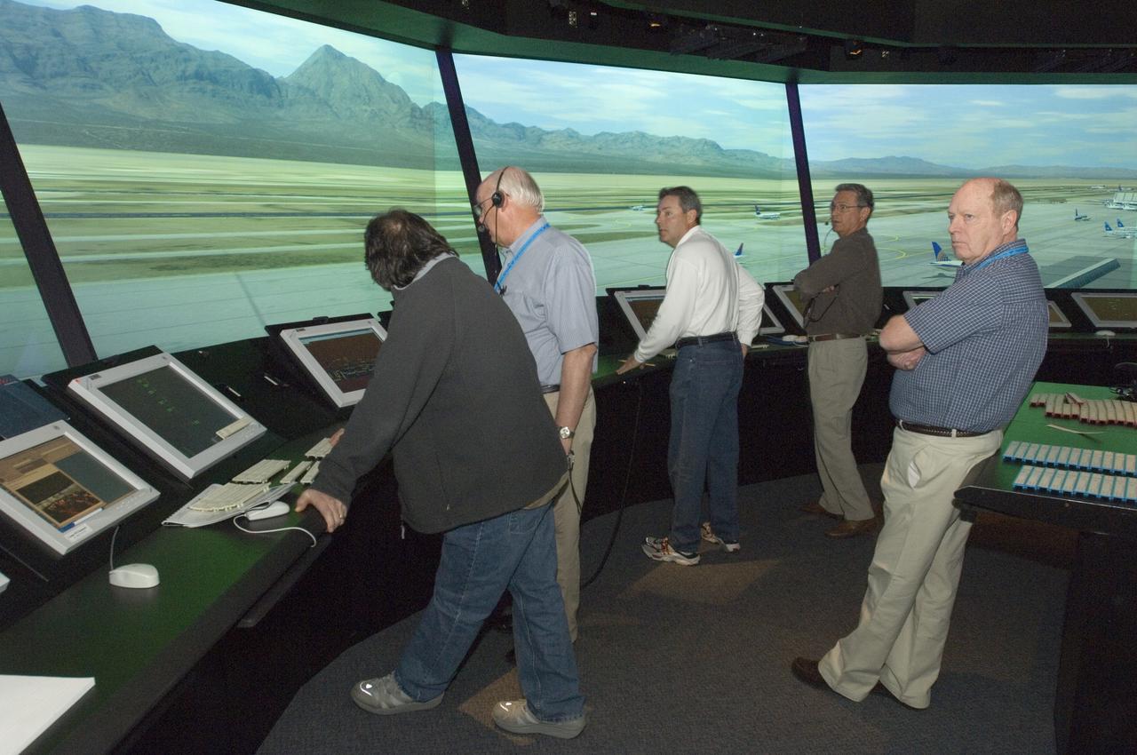 IVAAAN Simulation project (Ivanpah Valley Airfield Alternative Analysis: Las Vegas) @ Ames FFC Simulator facility