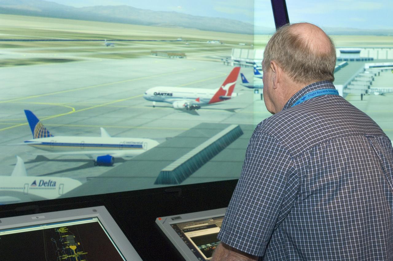 IVAAAN Simulation project (Ivanpah Valley Airfield Alternative Analysis: Las Vegas) @ Ames FFC Simulator facility with Howard Smith