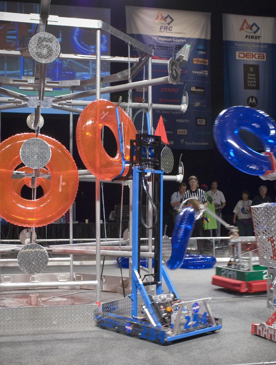 Silicon Valley FIRST Regional Robotics competition: