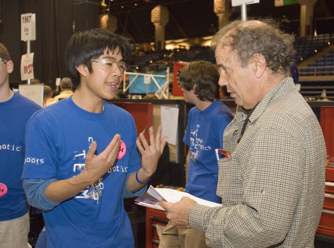 Silicon Valley FIRST Regional Robotics competition:  Cheesy Poofs - Team 254 - NASA Ames Research Center & Bellarmine College Prep, San Jose, California (CA)