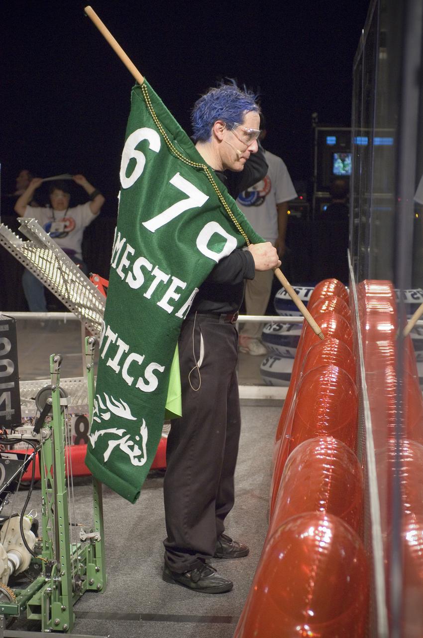 Silicon Valley FIRST Regional Robotics competition:  Mark Leon, Ames Robotics Alliance Project Lead