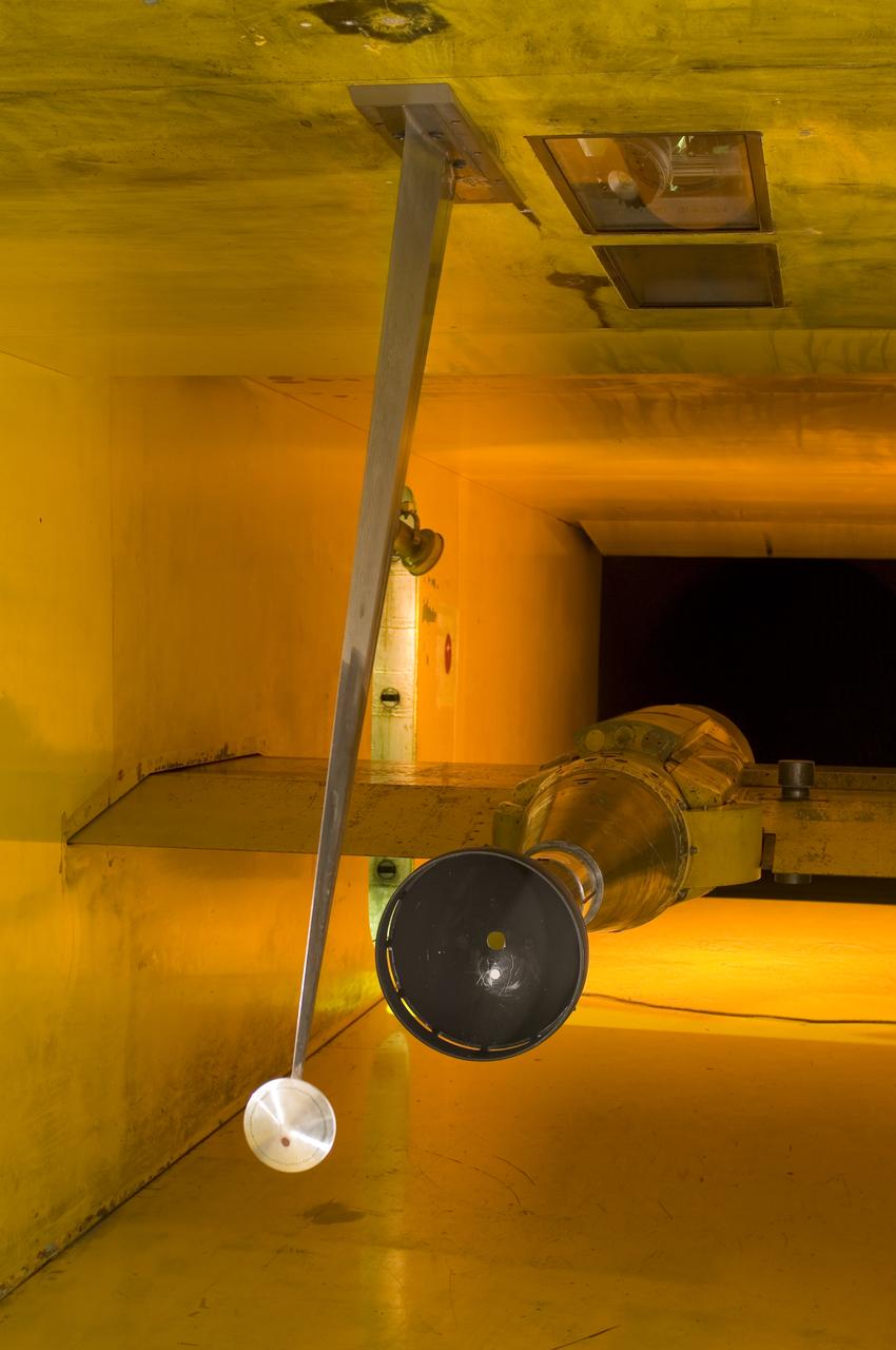 MSL III  (Mars Science Laboratory) Test in UPWT 9x7ft with tunnel Test-97-159 These tests were for parachute entry deployment CFD validation.