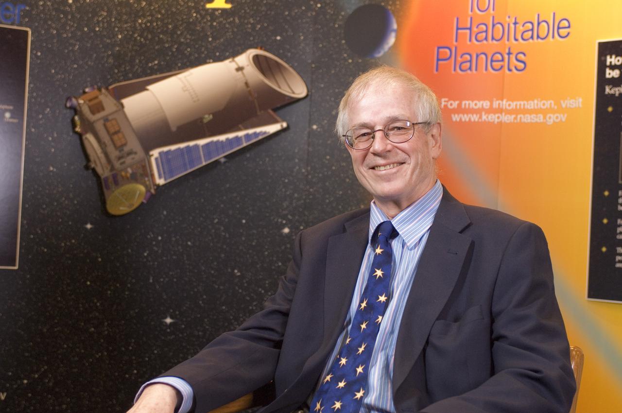 Kepler conference at SETI  Institute - interview with Kepler scientist Dave Latham discussing classifying 20 million stars to generate target catalog,  Smithsonian Astrophysics Observatory