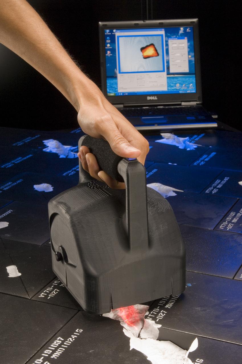 Wireless space shuttle tile scanner (P.I. Joe Lavelle)