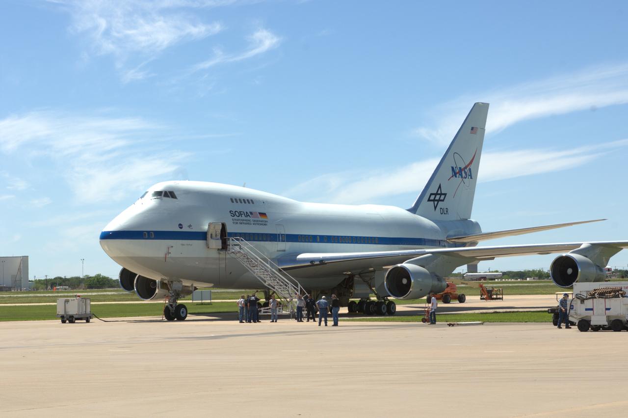 SOFIA: 1st shakedown flight out of WACO, TX