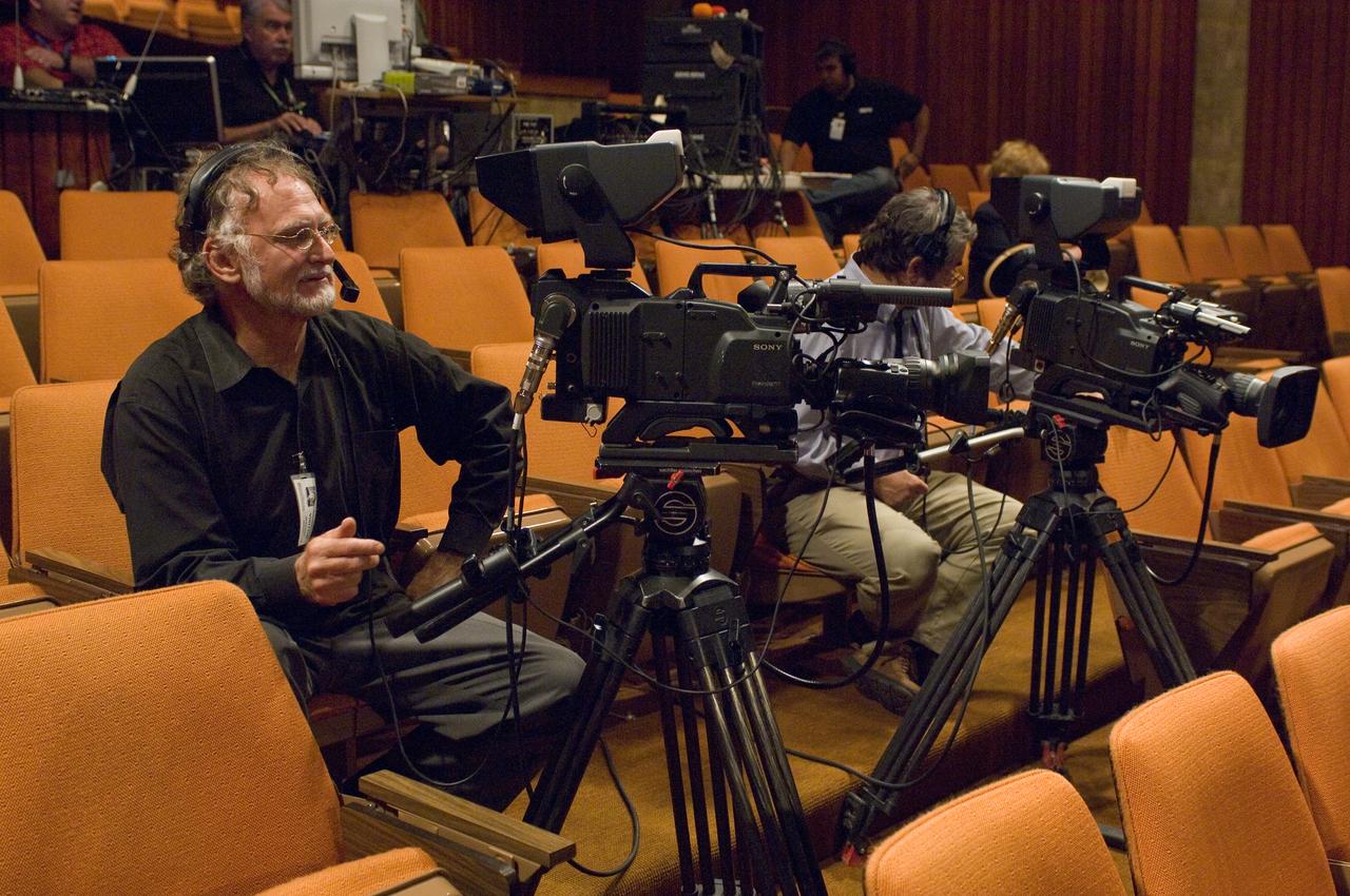 NASA Officials gather at Ames Research Center to discuss Spaceship development progress. Constellation is developing the Orion spacecraft and Ares rockets to support an American return to the moon by 2020.