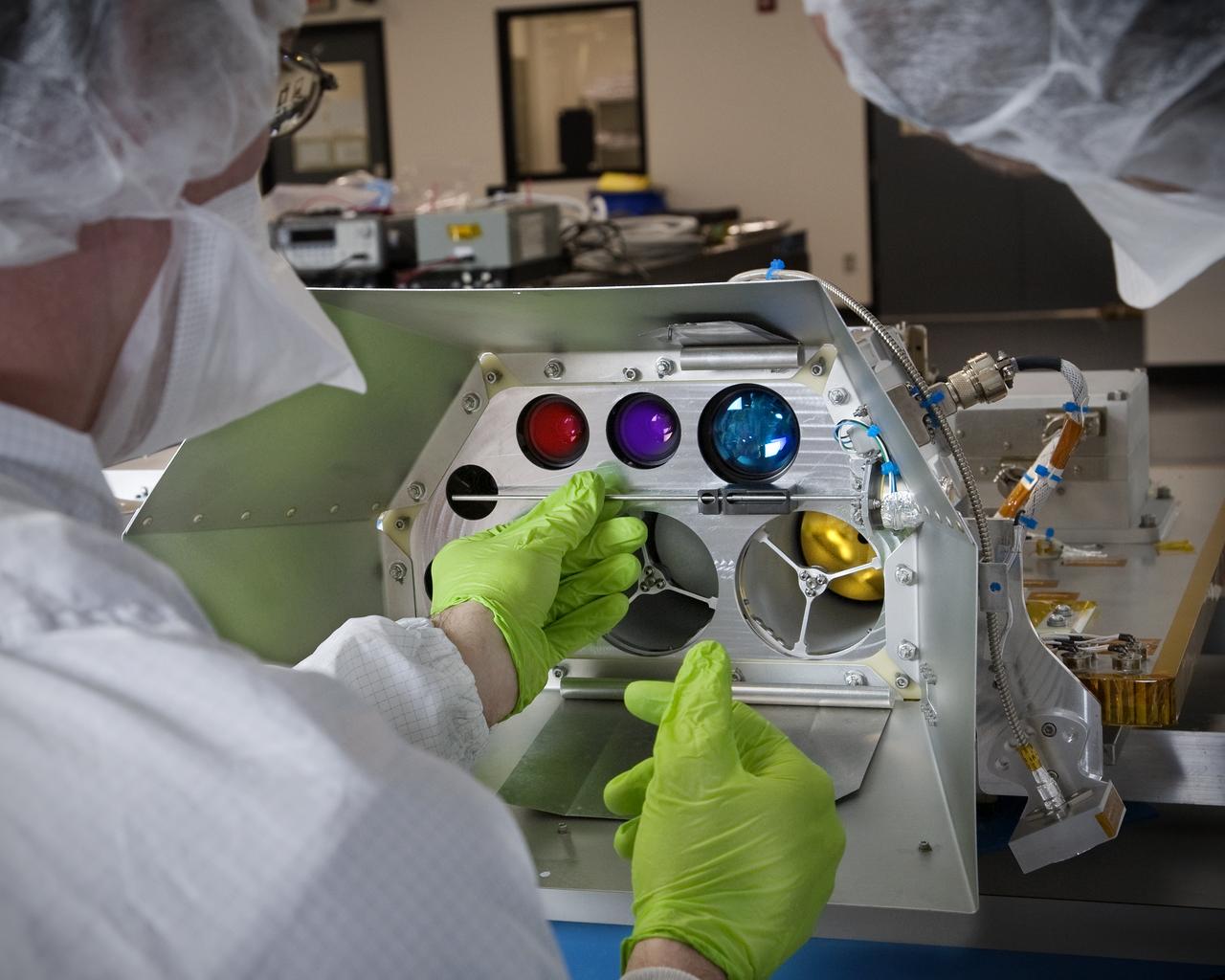 LCROSS leaves Northrup Grumman Redondo Beach, CA clean room post shippment verification tests before being mated to the Lunar Reconnaissance Orbitor (LR0) spacecraft for a piggyback ride to the Moon.