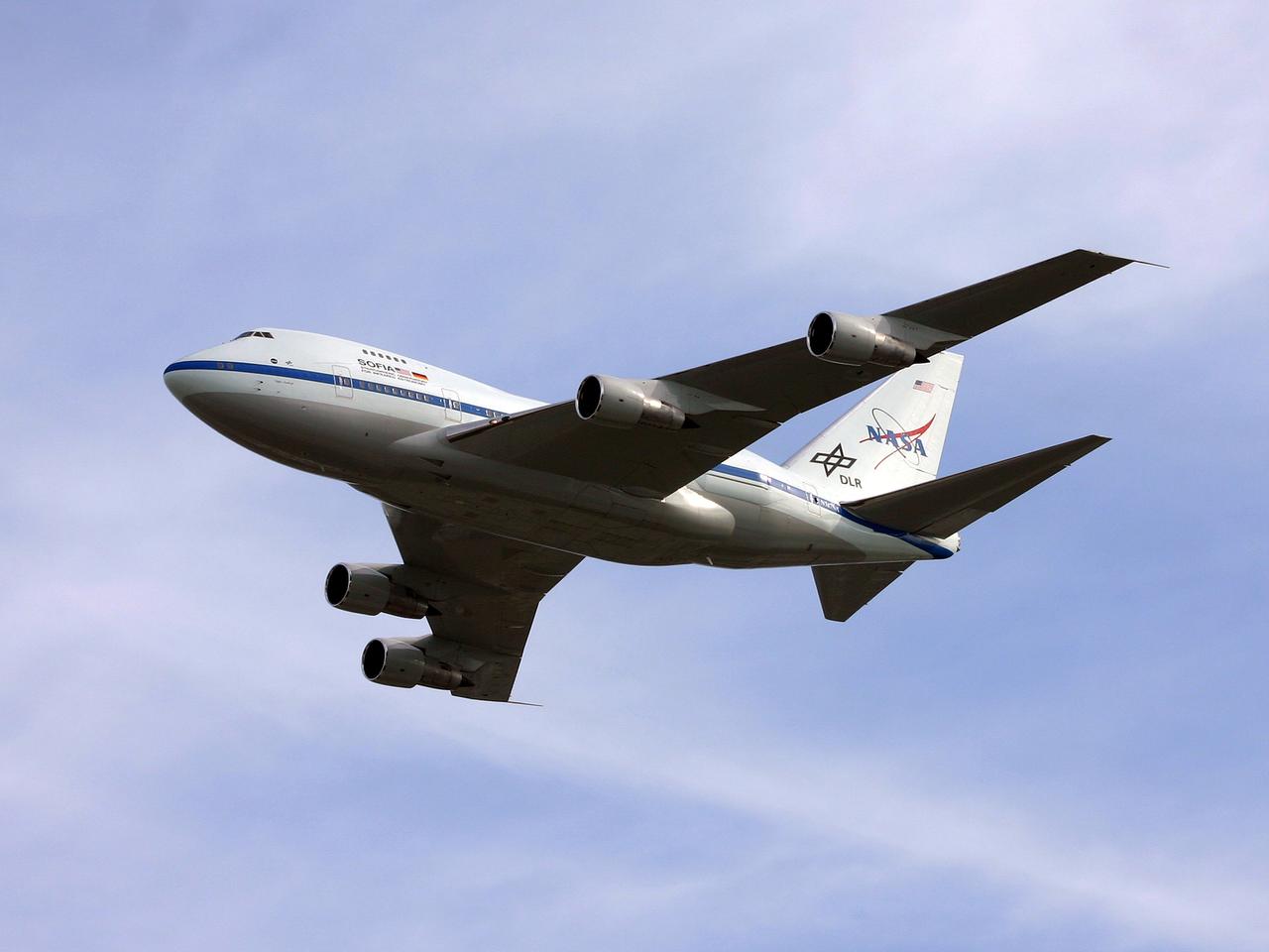 SOFIA visit to Ames: landing