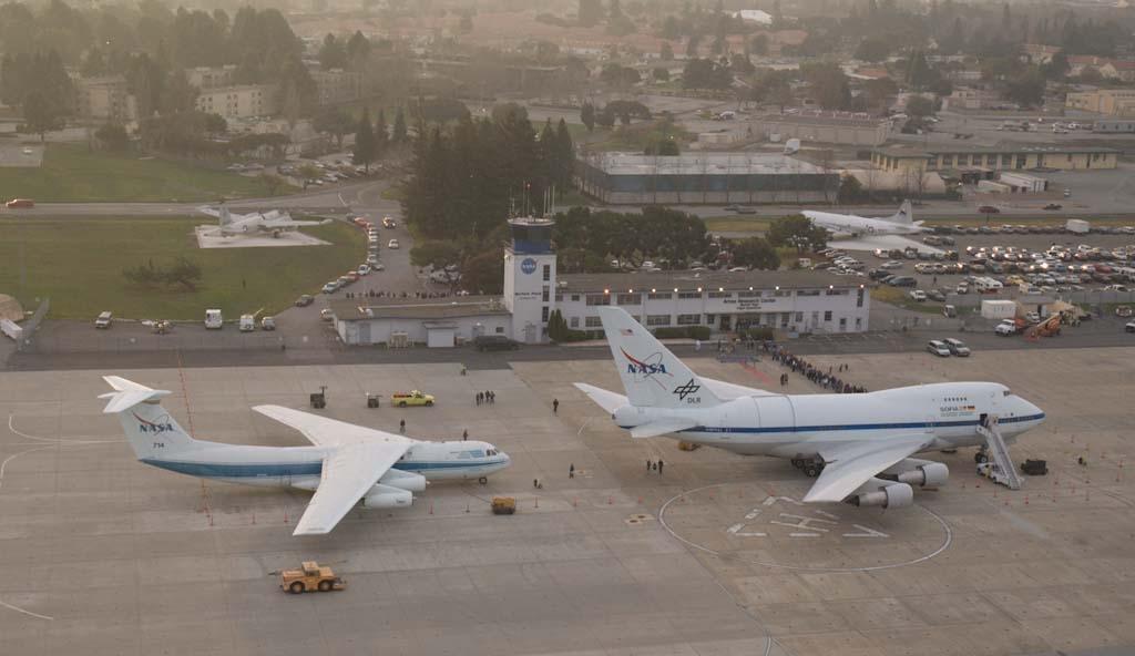 SOFIA visit to Ames: overheads of event