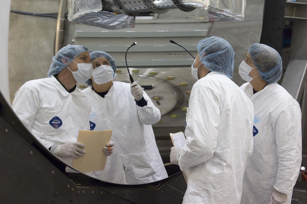 SOFIA (Stratospheric Observatory for Infrared Astromony)  primary mirror coating completed at the Ames Vacuum Chamber in N-211.