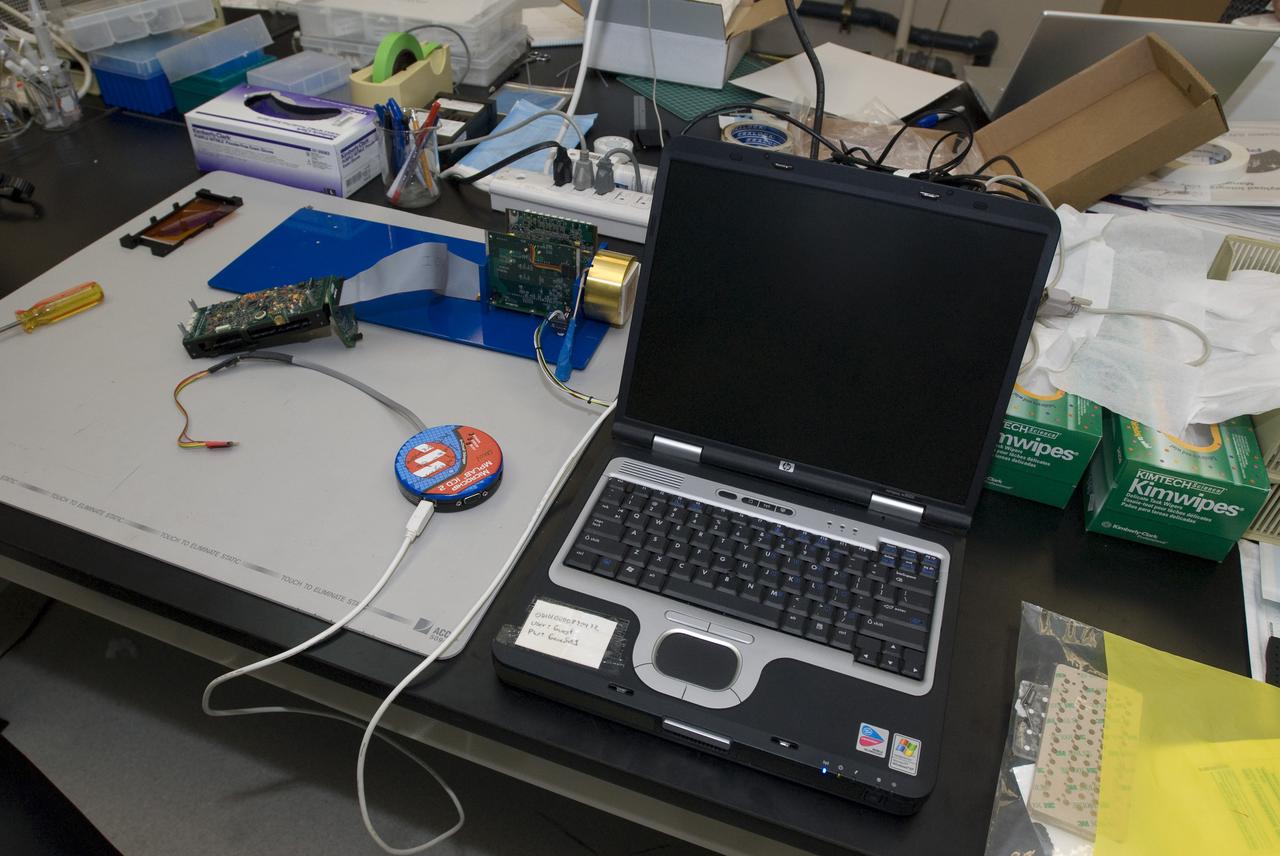 Pre-Sat/Pharmasat practice/backup box in N-240 High Bay