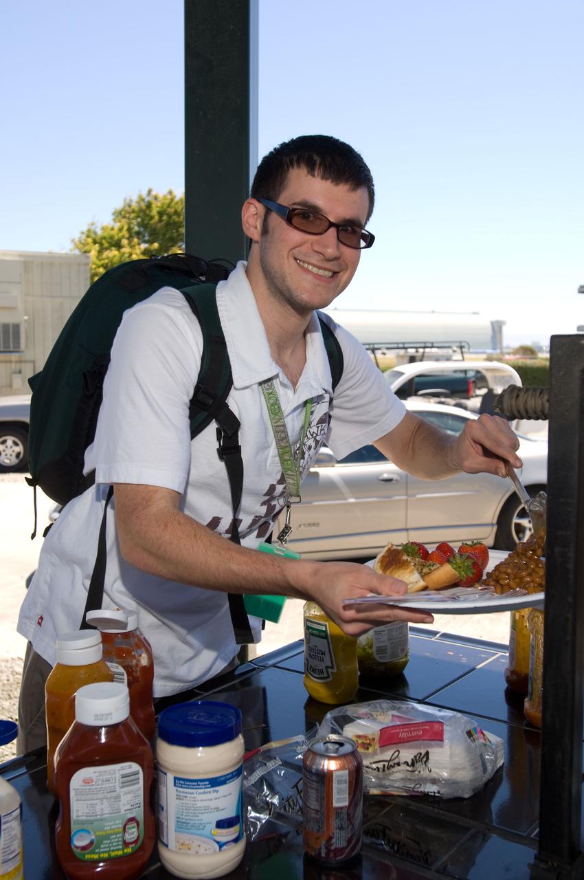 Space Technology Division Summer picnic with Kyle Cavallaro
