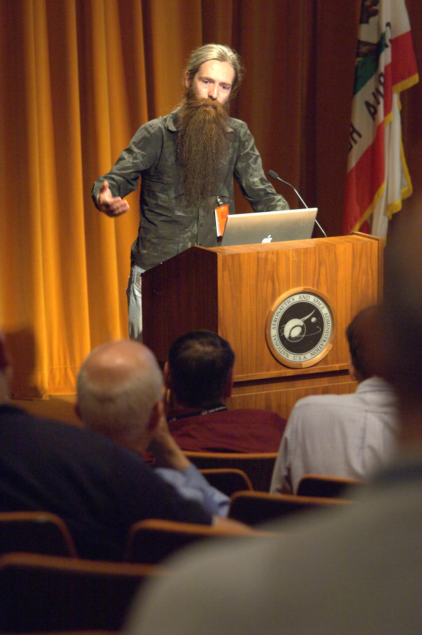 Dr Aubrey de Grey presents a Director's Colloquium to the NASA Ames Research Center staff entitled 'Prospects for defeating aging altogether' Dr. de Grey is a British bomedical gerontologist educated at Cambridge University in the UK. A video of the presentation is currently available at the NASA Ames Library.
