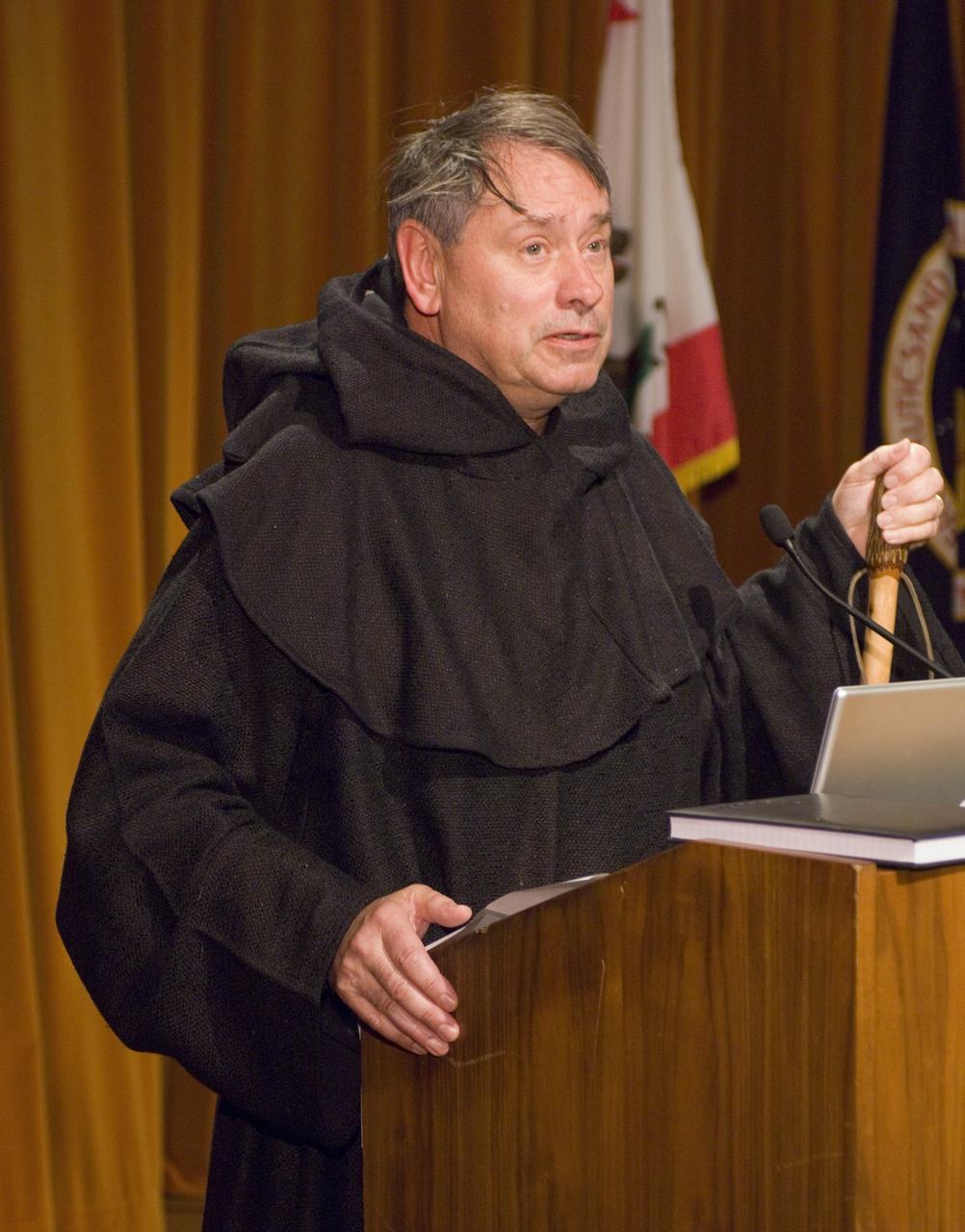 Summer Internship for 2008 closing ceremony: The reaper of Ames unfolds into the kindly sheppard Pete Worden Center Director to  bids a farewell to the class of 2008.