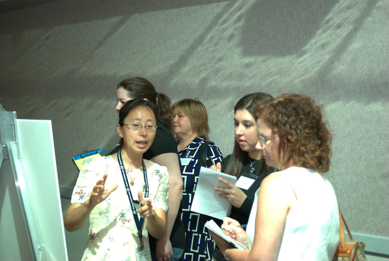 Foothill-DeAnza Community College Dstrict Internship Program poster Session  NOTE: Photo taken by Summer Photo Intern Nick Tran.