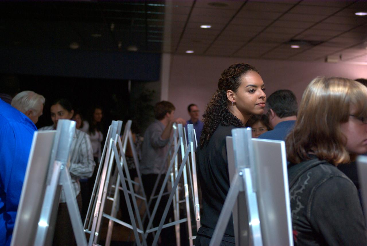 Foothill-DeAnza Community College Dstrict Internship Program poster Session  NOTE: Photo taken by Summer Photo Intern Nick Tran.